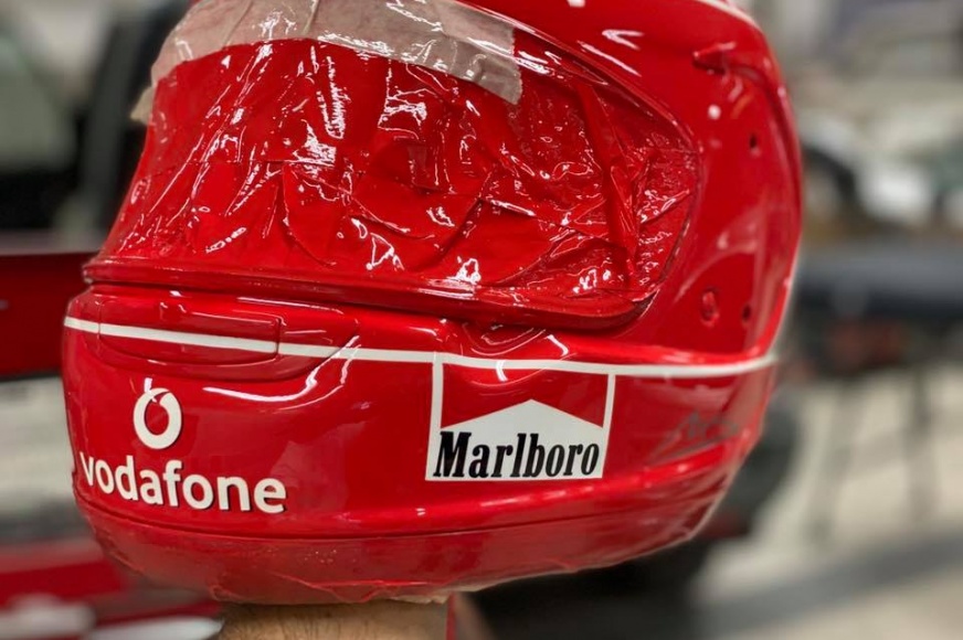 Michael Schumacher - helmet