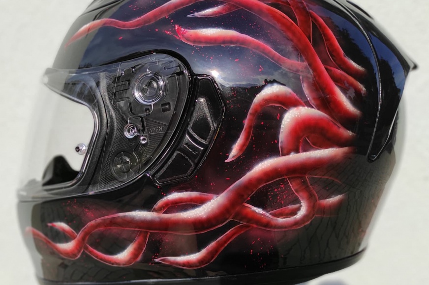 Cthulhu helmet.