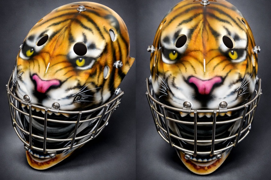 Hockey Goalie Mask - Tyger