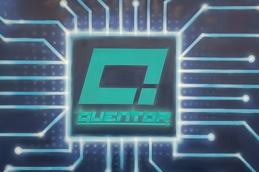 Quentor - mural malba v kancelářích