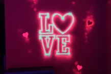 UV Mural Art - Hearts