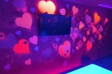 UV Mural Art - Hearts