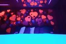 UV Mural Art - Hearts