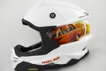 Helmet full of memories.