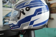 Blue - karting helmet