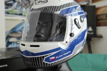 Blue - karting helmet