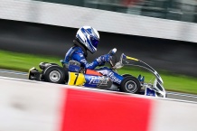 Blue - karting helmet