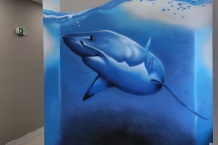 Shark - Interior Graffiti