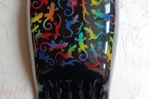 Airbrush lakování vlastní design malby na zakázku.