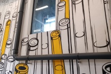 Graffiti malby sprejem na zakázku. Mural street art.