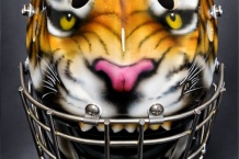 Hockey Goalie Mask - Tyger
