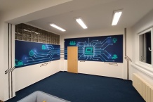 Quentor - mural malba v kancelářích