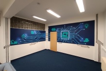 Quentor - mural malba v kancelářích