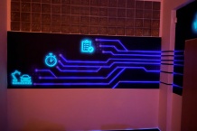 Quentor - mural malba v kancelářích