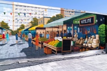 Mural - Mercato Praha Háje