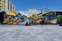 Mural - Mercato Praha Háje