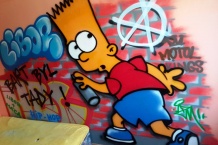 graffiti malby na zakázku dětské pokoje interiéry exteriéry