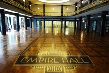 designová malba podlahy ve stylu art deco