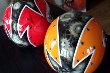 Karting helmets