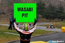 Wasabi - karting helmet